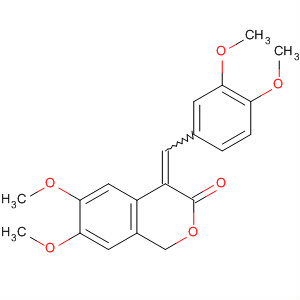 3H-2-Benzopyran-3-one,4-[(3,4-dimethoxyphenyl)methylene]-1,4-dihydro-6,7-dimethoxy-