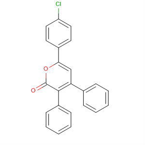 2H-Pyran-2-one, 6-(4-chlorophenyl)-3,4-diphenyl-