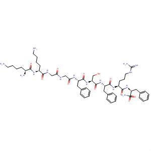 L-Phenylalaninamide,L-lysyl-L-lysylglycylglycyl-L-phenylalanyl-L-seryl-L-phenylalanyl-L-arginyl-