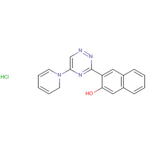 2-Naphthalenol, 3-(1,2-dihydropyrido[3,4-e]-1,2,4-triazin-3-yl)-,monohydrochloride