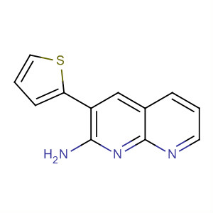 1,8-Naphthyridin-2-amine, 3-(2-thienyl)-
