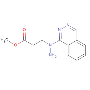Propanoic acid, 3-[2-(1-phthalazinyl)hydrazino]-, methyl ester