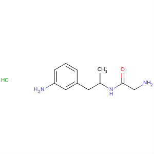 Acetamide, 2-amino-N-[2-(3-aminophenyl)-1-methylethyl]-,monohydrochloride