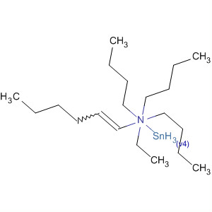 Stannanamine, 1,1,1-tributyl-N-ethyl-N-1-hexenyl-