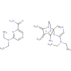 Pyrazinecarbothioamide,N,N'-[1,4-piperazinediylbis(methylene)]bis[6-(diethylamino)-