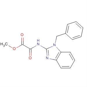 Acetic acid, oxo[[1-(phenylmethyl)-1H-benzimidazol-2-yl]amino]-, methylester