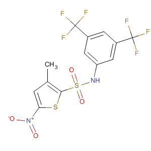 2-Thiophenesulfonamide,N-[3,5-bis(trifluoromethyl)phenyl]-3-methyl-5-nitro-