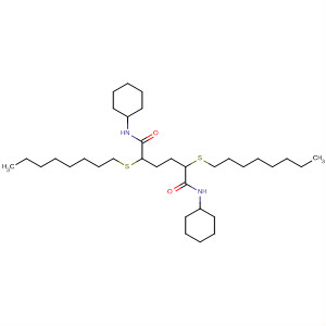 Acetamide, N,N'-1,2-ethanediylbis[N-cyclohexyl-2-(octylthio)-