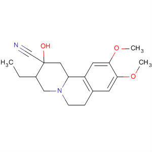 3-ethyl-2-hydroxy-9,10-dimethoxy-1,3,4,6,7,11b-hexahydro-2H-pyrido[2,1-a]isoquinoline-2-carbonitrile