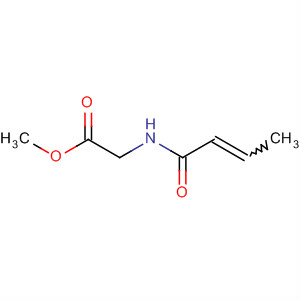 Glycine, N-(1-oxo-2-butenyl)-, methyl ester