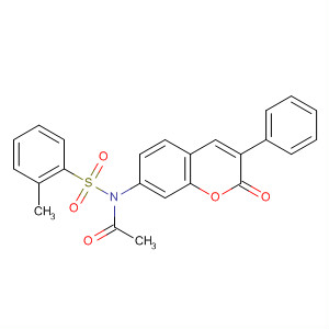Acetamide,N-[(2-methylphenyl)sulfonyl]-N-(2-oxo-3-phenyl-2H-1-benzopyran-7-yl)-