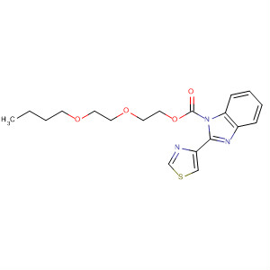 1H-Benzimidazole-1-carboxylic acid, 2-(4-thiazolyl)-,2-(2-butoxyethoxy)ethyl ester