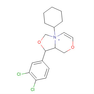 1H,3H-Oxazolo[4,3-c][1,4]oxazine,3-(3,4-dichlorophenyl)tetrahydro-8-phenyl-