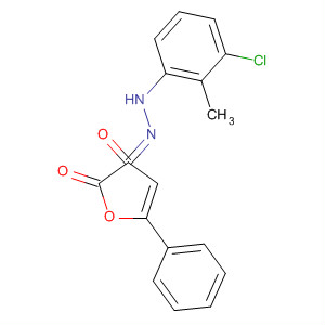 2,3-Furandione, 5-phenyl-, 3-[(3-chloro-2-methylphenyl)hydrazone]