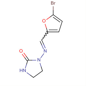 2-Imidazolidinone, 1-[[(5-bromo-2-furanyl)methylene]amino]-
