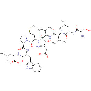 L-Leucine,L-seryl-L-leucyl-L-valyl-L-a-aspartyl-L-valyl-L-methionyl-L-prolyl-L-tryptophyl-
