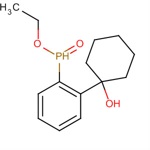 Phosphinic acid, (1-hydroxycyclohexyl)phenyl-, ethyl ester