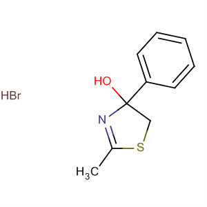 4-Thiazolol, 4,5-dihydro-2-methyl-4-phenyl-, hydrobromide