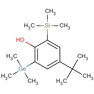 Phenol, 4-(1,1-dimethylethyl)-2-(trimethylgermyl)-6-(trimethylsilyl)-