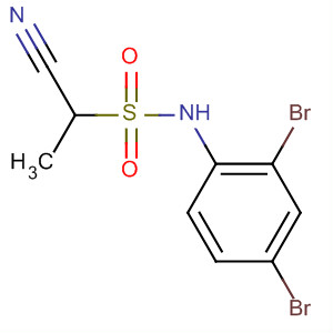 Ethanesulfonamide, 1-cyano-N-(2,4-dibromophenyl)-