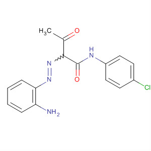 Butanamide, 2-[(2-aminophenyl)azo]-N-(4-chlorophenyl)-3-oxo-