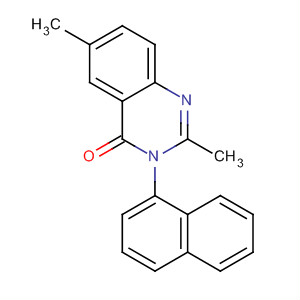 4(3H)-Quinazolinone, 2,6-dimethyl-3-(1-naphthalenyl)-