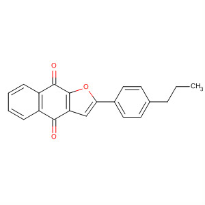 Naphtho[2,3-b]furan-4,9-dione, 2-(4-propylphenyl)-