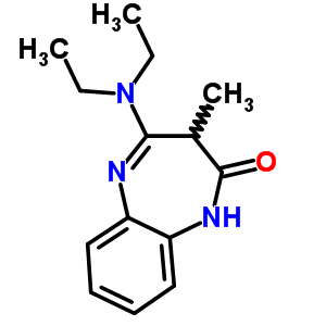4-(diethylamino)-3-methyl-1,3-dihydro-2H-1,5-benzodiazepin-2-one