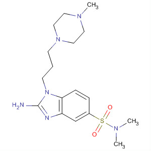 1H-Benzimidazole-5-sulfonamide,2-amino-N,N-dimethyl-1-[3-(4-methyl-1-piperazinyl)propyl]-