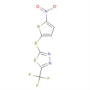 1,3,4-Thiadiazole, 2-[(5-nitro-2-thienyl)thio]-5-(trifluoromethyl)-