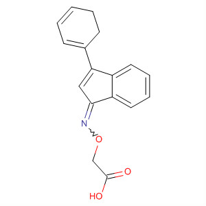 Acetic acid, [[(2,3-dihydro-3-phenyl-1H-inden-1-ylidene)amino]oxy]-