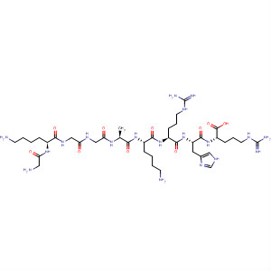 L-Arginine, glycyl-L-lysylglycylglycyl-L-alanyl-L-lysyl-L-arginyl-L-histidyl-
