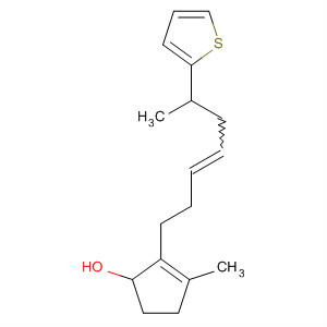 2-Cyclopenten-1-ol, 3-methyl-2-[6-(2-thienyl)-3-heptenyl]-