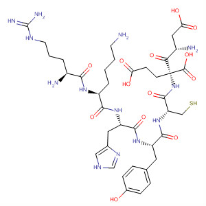 L-Glutamic acid,L-arginyl-L-lysyl-L-histidyl-L-tyrosyl-L-cysteinyl-L-a-aspartyl-