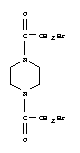 1,1'-piperazine-1,4-diylbis(2-bromoethanone)