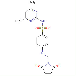 Benzenesulfonamide,N-(4,6-dimethyl-2-pyrimidinyl)-4-[[(2,5-dioxo-1-pyrrolidinyl)methyl]amino]-