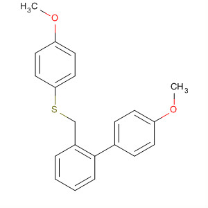 Benzene, 1-methoxy-4-[[(4-methoxyphenyl)phenylmethyl]thio]-