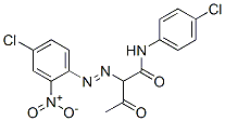 2-[(4-chloro-2-nitrophenyl)azo]-N-(4-chlorophenyl)-3-oxobutyramide