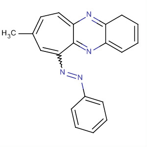 1H-Cyclohepta[b]quinoxaline, 8-methyl-6-(phenylazo)-