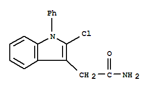 2-(2-chloro-1-phenyl-1H-indol-3-yl)acetamide