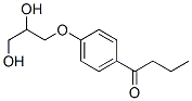 3-(p-Butyrylphenoxy)-1,2-propanediol