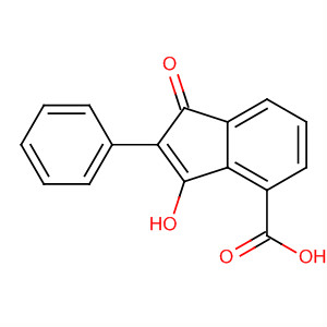 1H-Indene-4-carboxylic acid, 3-hydroxy-1-oxo-2-phenyl-