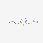 2-Thiazolemethanamine,  5-propyl-