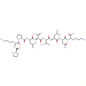 L-Lysine,L-prolyl-L-lysyl-L-prolyl-L-leucyl-L-threonyl-L-valyl-L-leucyl-L-asparaginyl-