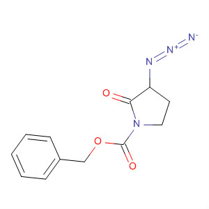 1-Pyrrolidinecarboxylic acid, 3-azido-2-oxo-, phenylmethyl ester