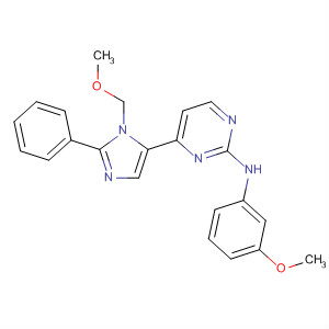 2-Pyrimidinamine,4-[1-(methoxymethyl)-2-phenyl-1H-imidazol-5-yl]-N-(3-methoxyphenyl)-