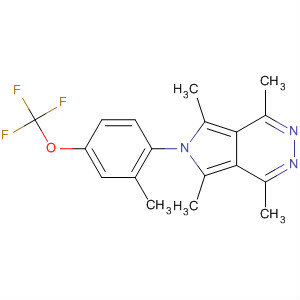6H-Pyrrolo[3,4-d]pyridazine,1,4,5,7-tetramethyl-6-[2-methyl-4-(trifluoromethoxy)phenyl]-