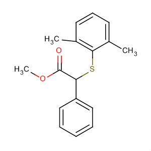 Benzeneacetic acid, a-[(2,6-dimethylphenyl)thio]-, methyl ester