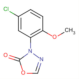 1,3,4-Oxadiazol-2(3H)-one, 3-(5-chloro-2-methoxyphenyl)-