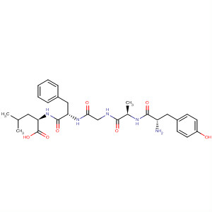 D-Leucine, N-[N-[N-(N-D-tyrosyl-D-alanyl)glycyl]-L-phenylalanyl]-